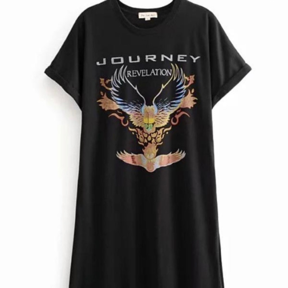 Journey Band Tee Shirt Dress